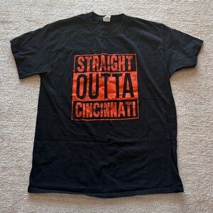 Custom Cincinatti Gildan Tee Shirt